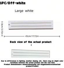 1PC Narrow Slot Pot Lid Storage Mat, Multifunctional Kitchen Countertop Stove Pot Pan Cutting Board Holder Non-Slip Draining Mat - off-white - View 8