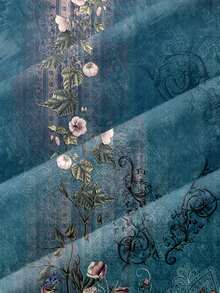 SHEIN LUNE Women's Halter Neck Camisole, Suitable For Spring And Summer, Featuring All-Over Vintage Floral Pattern,Summer Top - Multicolor - View 7