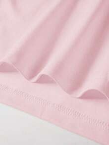 Manfinity Joysei Áo thun nam tay raglan màu hồng, cỡ tiêu chuẩn (Chất liệu vải) - Hồng - Xem 4