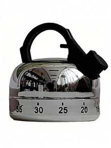 Joivida 1pc Multifunctional 60-Minute Mechanical Kitchen Timer - Adjustable Cooking Time, Reminder For Cooking Time, Creative Small Round Ornament. Time Management Reminder. - Multicolor - View 8