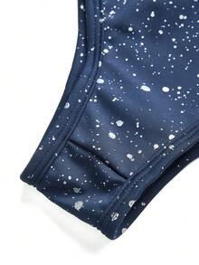 Menodora SHEIN Sport Trang phục khiêu vũ Latin chuyên nghiệp dành cho nữ - Màu xanh hải quân - Xem 9