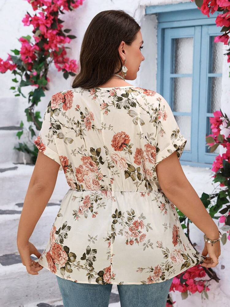 Plus Size Round Neck Batwing Sleeve Casual Solid Color Blouse,Pride Life,LGBTQ Lesbian Pride, PrideWoman,Pride Gift Rainbow, Pride Month Printable,Summer Outfits For Women,Summer Tops,Vacation Outfits Woman,Going Out Tops,Country Concert Outfit,Cute Summer Tops