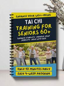 1 pieza Método Tai Chi para pérdida de peso y moldeado de 28 días para quemar grasa y dar forma - Multicolor - Ver 5