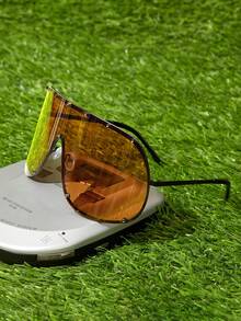 Shadewire Kính thời trang nữ gọng nhỏ hình oval, kiểu dáng cao cấp châu Âu và Mỹ, trong suốt, đa năng, cần thiết cho việc đi làm và trở lại trường học. Phụ kiện thời trang cổ điển retro. - Màu nâu - Xem 9
