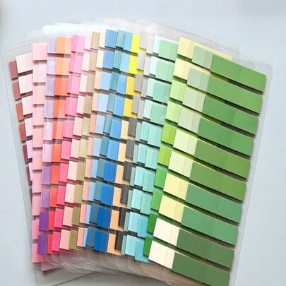 4000 etiquetas índice, 200 hojas, 1 paquete, 20 diseños, pestañas autoadhesivas, marcadores de página, blocs de notas para escuela, oficina, suministros escolares, estudiantes, profesores