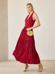 MOTF LADIES CLUTCH BAG, METAL SPECIAL-SHAPED CLUTCH BAG, SUITABLE FOR EXQUISITE HOLIDAY PARTIES - Gold - View 9