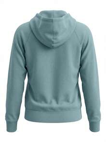 Under Armour Rival Women's Hoodie Serpentine - Serpentine /  / White - View 2
