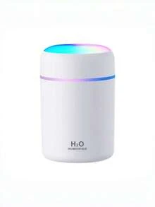 1pc Mini Humidifier Colorful LED Night Light Creative Desktop For Bedroom Car Home Office Portable Small Air Moisturizer - multicolor - View 12