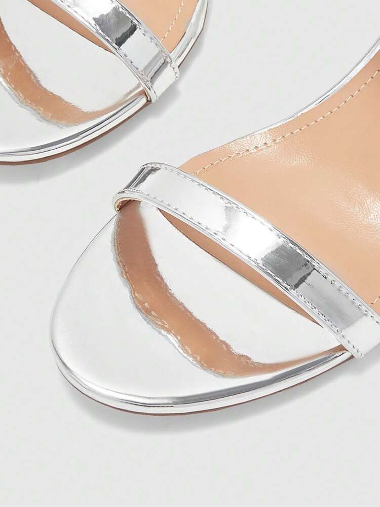 CUCCOO BIZCHIC Women Shoes Fashion Round Toe Stiletto Spray Paint Square Heel Sandals Light Commute Dating Wedding Party Holiday Holiday Wedding Valentine's Day Elegant Women's Shoes, Summer Spring Dress Matching Style, Christmas Day Can Also Wear Round Toe Stiletto Cuccoo Word With A Pedal Light Women's High Heel Sandals Spring Shoes Summer Shoes