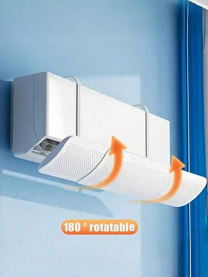 This Air Conditioner Fan Vent Protector Prevents Direct Airflow From The Fan. It Is A Hanging Type Of Air Conditioner Fan Vent Protector Suitable For Summer Cooling In Offices, Living Rooms, Bedrooms, Rooms, Cafes, And Other Places. It Is Also Suitable For Beaches, Travel, And Other Occasions.