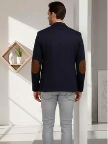 Blazer Casual Busines - Navy Blue - View 4