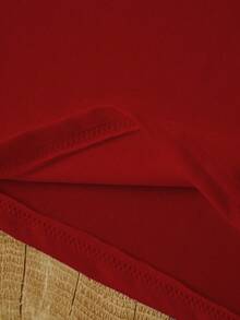 Glimmora 女士圆领美国国旗印花T恤 - 圆领休闲上衣 - 轻薄T恤，适合所有季节 - 黑色 - 查看 3