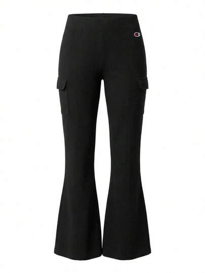 Champion Icons Women's Flare Cargo Leggings Black