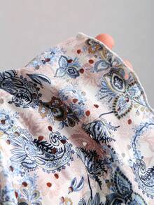 Sweetra 女士腰果印花 Y2K 性感甜美二合一 T 恤，度假和上学风格 - 彩色 - 查看 4