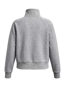 Under Armour Rival Women's Half Zip Sweatshirt Grey - Grey - View 2