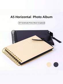 1pc/3pcs A5 Set Photo Album, Scrapbook, Creative Bow Doodle Pages, Collectible Commemorative Album Set - multicolor - View 7