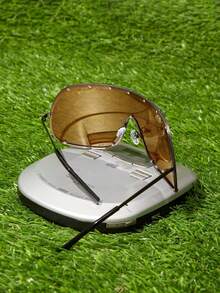Shadewire Kính thời trang nữ gọng nhỏ hình oval, kiểu dáng cao cấp châu Âu và Mỹ, trong suốt, đa năng, cần thiết cho việc đi làm và trở lại trường học. Phụ kiện thời trang cổ điển retro. - Màu nâu - Xem 11