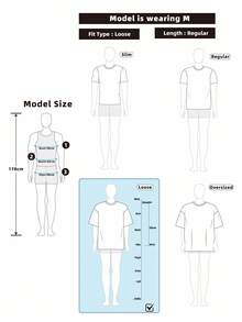 Claim Dot 男士大码休闲拼接撞色T恤，日常百搭 - 黑色 - 查看 4