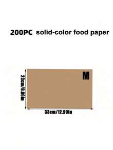 50/100/200 Peças Folhas de Papel Manteiga para Assar, Folhas de Papel Manteiga Pré-Cortadas Antiaderentes para Assar, Cozinhar, Grelhar, Fritadeira a Ar e Vapor, Adequadas para a Maioria das Assadeiras, Forros de Fritadeira a Ar, Papel de Fritadeira a Ar - Multicolorido - Visão 10