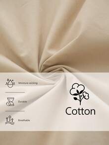 Aalyst 女士春夏新品，简约休闲时尚，通勤及派对日常百搭连衣裙，不对称褶皱设计，3D立体剪裁，米色A字连衣裙 - 杏色 - 查看 2