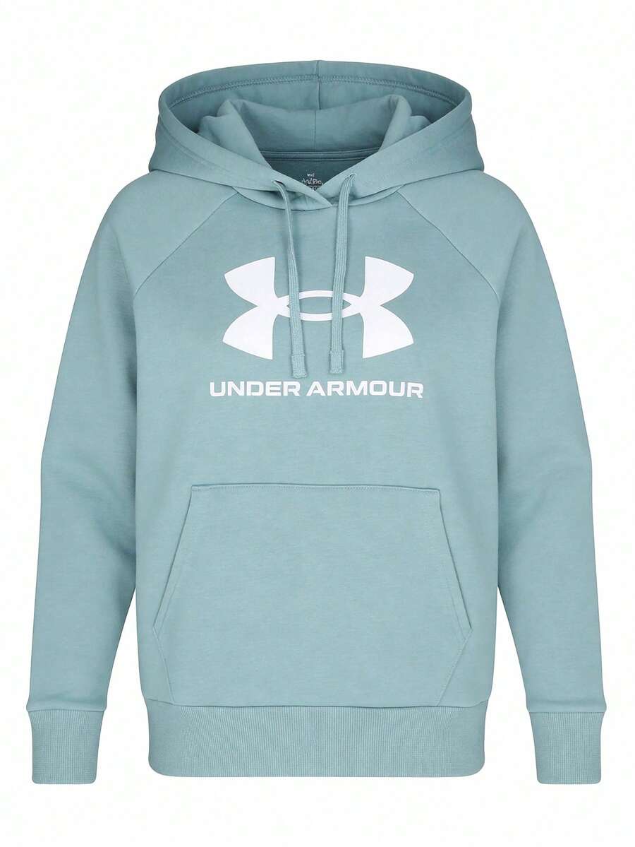 Under Armour Rival Women's Hoodie Serpentine - Serpentine /  / White - View 1