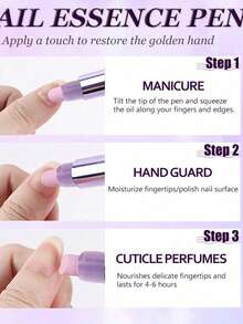 1支升级版三合一美甲护理笔，包含角质层护理油笔和陶瓷笔尖角质层推笔，轻松护理倒刺和干燥受损指甲，滋养、强韧并亮泽指甲。 - 彩色 - 查看 3