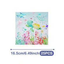 海底天堂一次性餐盘、餐巾纸和杯子套装，可供20位客人使用。这款一次性派对用品套装（包括餐盘、餐巾纸和杯子）非常适合生日派对、婚礼和家庭野餐。 - 查看 7