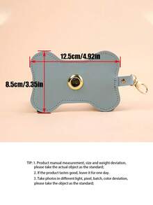 PETSIN 1 hộp đựng túi đựng phân thú cưng, túi đựng phân chó khi dắt chó đi dạo, túi chứa đồ, túi đựng chất thải hình xương cho thú cưng, đồ dùng cho thú cưng - Túi đựng phân xương 1 - Xem 2