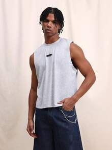 SUMWON Men Tank Tops - Grey - View 1
