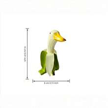 Joivida Creative Banana Duck Art Garden Ornament, Fun Shaped Yellow Duck Home Decor, Cute Desktop Decoration For Office Living Room, Unique Novelty Gift For Friends & Family - multicolor - View 12