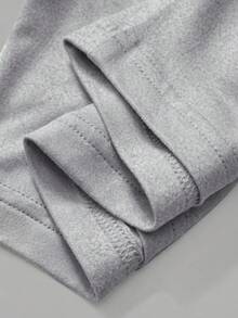 SHEIN Girlism 3pcs/Set Tween Girls' Casual Ruched Cropped Tube Top - Light Grey - View 5