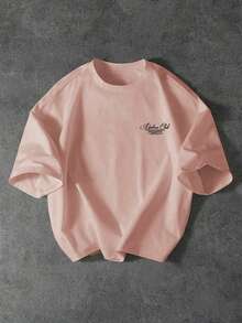 PAVTROS Áo thun nam thời trang in hình thánh nhân theo yêu cầu - Hồng - Xem 3