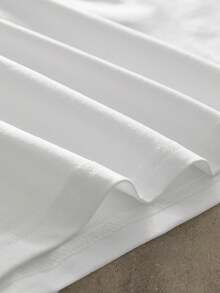 AXEPEAK Standard Fit Men's White Boxy Cropped T-Shirt, Summer - White - View 6