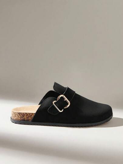 Solecia Damskor med tjock botten och spänne för casual komfort