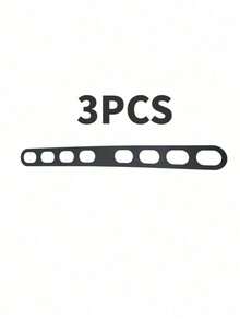 1/2/3pcs Silicone Adjustable Fixing Strap, Elastic Silicone Universal Cover Fixing Strap, Leak-Proof, Suitable For Various Pots And Bowls With Covers - Multicolor - View 10