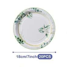Ocean Shells Disposable Plates, Napkins And Cups Set, Serves 20 Guests. This Disposable Party Supplies Set (Including Plates, Napkins And Cups) Is Perfect For Birthday Parties, Weddings And Family Picnics. - View 9