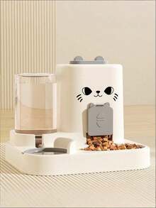PETSIN Cat Water Dispenser, Cat Food Automatic Feeder, All-In-One Machine, Cat Water Dispenser, Flowing Circulation, Pet Water Dispenser, Household Outdoor Universal Model - 2.6L - View 20