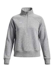 Under Armour Rival Women's Half Zip Sweatshirt Grey - Grey - View 1