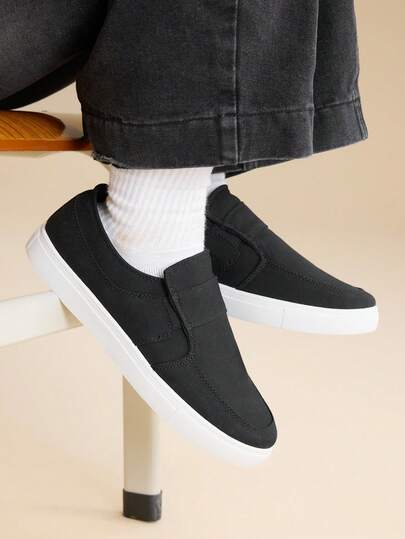 CUCCOO EASI 男士时尚简约舒适单踏板休闲运动鞋板鞋防滑学生四季百搭休闲学生运动鞋板鞋