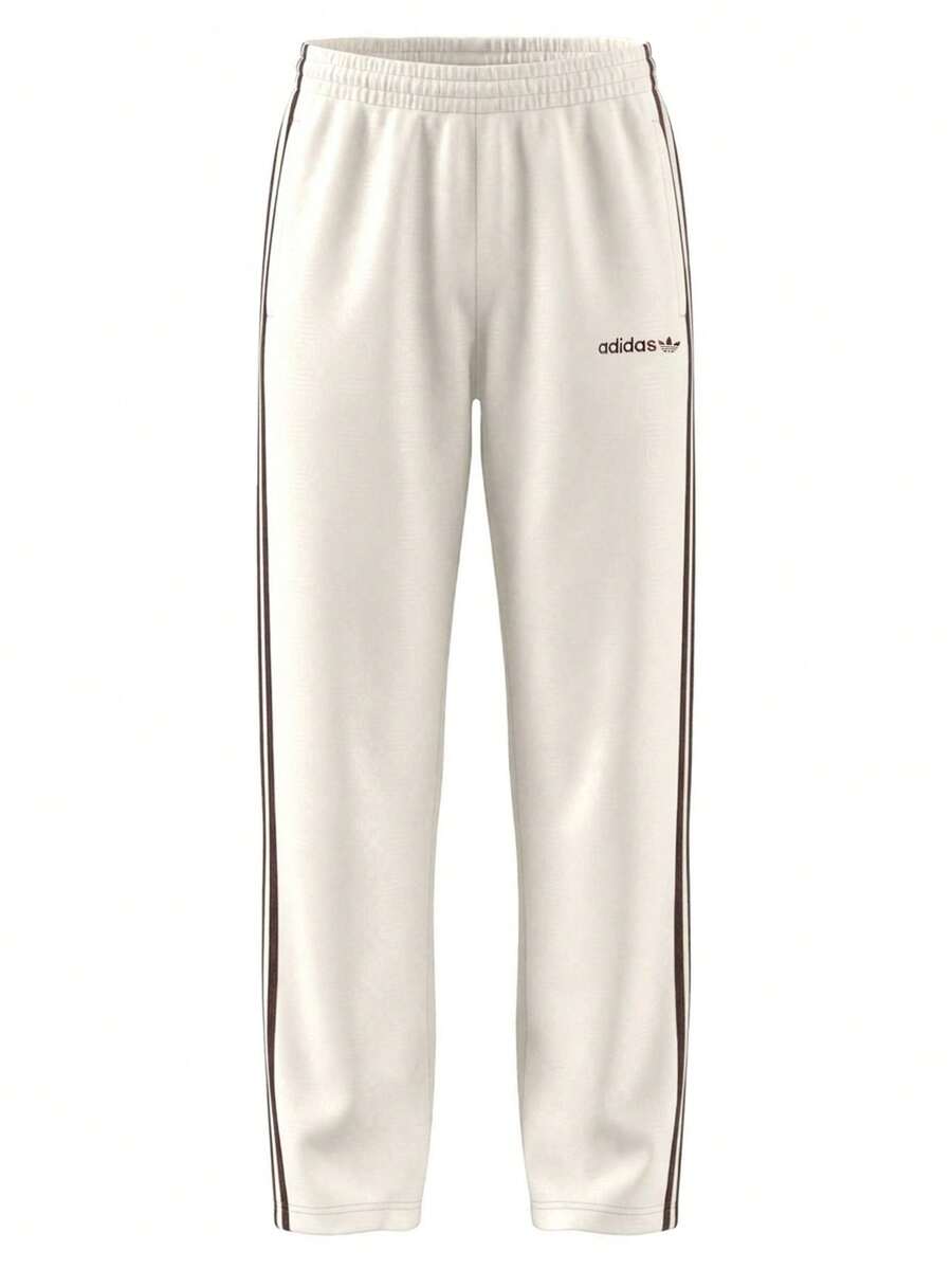 Adidas 80s Premium Men's Embossed 3-Stripes Track Pants Off White - White - View 1