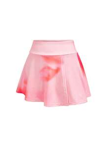 Cheerettes Printed High Stretch Cheerleader Pleated Skirt & Shorts Set - Pink - View 3