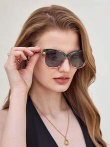 Visivana LALAMOLI Katzenaugen Vollrand Modebrillen, Outdoor, Strand, Party, Urlaubsgeschenk für Sommerurlaub am Strand, Outdoor, Reise Moderne elegante Modeaccessoires - Verschiedenfarbig - Übersicht 9