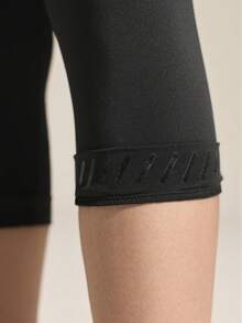 Exploreva 女士 4D 加厚山地自行车骑行裤 - 带口袋和坐垫 - 黑色 - 查看 4