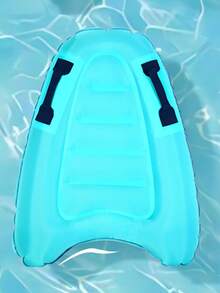 Inflatable Surfboard With Nylon Handles, Portable Beach & Pool Floating Board, Lightweight Summer Water Sports Swimming Board For Adults, Beach Essential Accessories - Multicolor - View 3