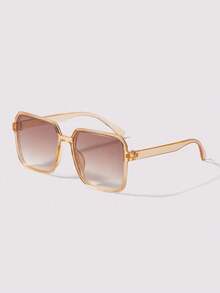Visivana 3pcs Retro Square Fashion Eyeglasses, Classic Style Eyewear Suitable For Sports, Travel, Festivals, Beach, Driving, Outings, Vacation, Street, Sports, Fishing, Outdoor Activities, Parties For Summer Beach Vacation,Outdoor,Travel Modern Elegant Fashion Accessories Casual Elegant Modern Party Bohemia Style ,Gifts For Mother's Day, Graduation Season And Vacation Season - Multicolor - View 4