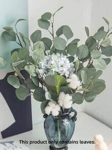 20/500片仿真植物叶片，适用于桉树、绿萝等植物。可作为逼真的婚礼新娘捧花、生日派对装饰材料、春秋季装饰假植物，也可用于家居、房间、餐厅、卧室、浴室的装饰，是母亲节礼物、节日和生日派对用品以及户外花园装饰的理想之选。 - 綠色 - 查看 9