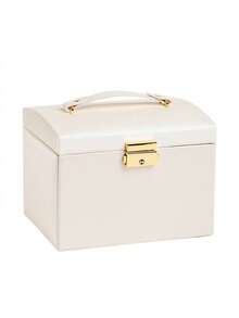 Jewelry Box Storage Box Multi Layer Large Capacity Ring Necklace Box Jewelry Earnail Storage Jewelry Storage Box - White - View 3