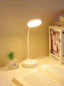 Teckwe Đèn bàn LED sạc USB, đèn đọc sách bảo vệ mắt, cấp nguồn qua USB, 3 mức độ sáng, chế độ ánh sáng trắng/trung tính/ấm có thể chuyển đổi, chức năng đèn ngủ, lý tưởng cho việc đọc sách và học tập tại nhà, văn phòng, dung lượng pin 800mAh. - Three-tone Lighting - Xem 3
