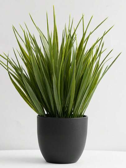 Simulación de bonsái verde para decoración de escritorio de oficina y sala de estar, decoración de micropaísaje con hojas persas, decoración de maceta simulada