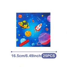 火箭宇航员一次性餐盘、餐巾纸和杯子套装，可供20位客人使用。这款一次性派对套装（包括餐盘、餐巾纸和杯子）非常适合生日派对、婚礼和家庭野餐。 - 查看 7